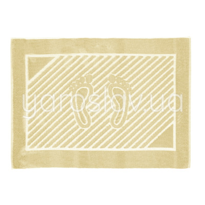 Mata do kąpieli frotte Bambus beżowy 50x70 cm TM Yaroslav